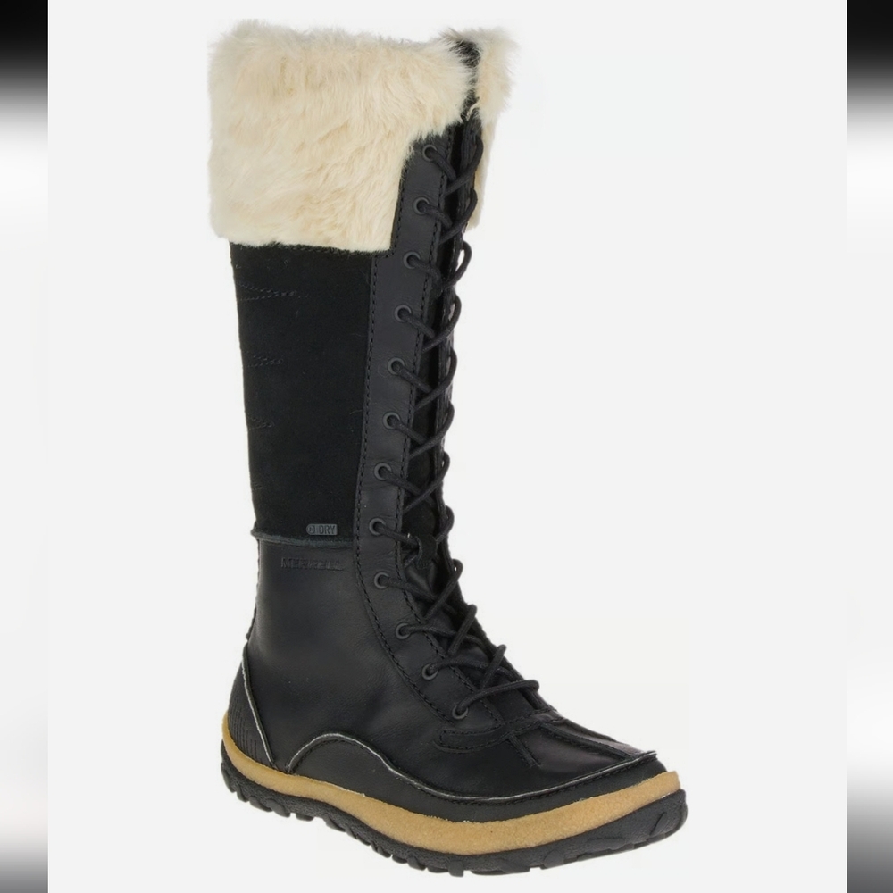 Merrell Women's Black Tall Winter Boots